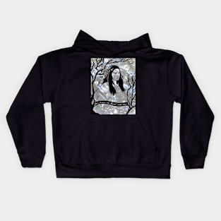 Sarah from Labyrinth drawing Kids Hoodie